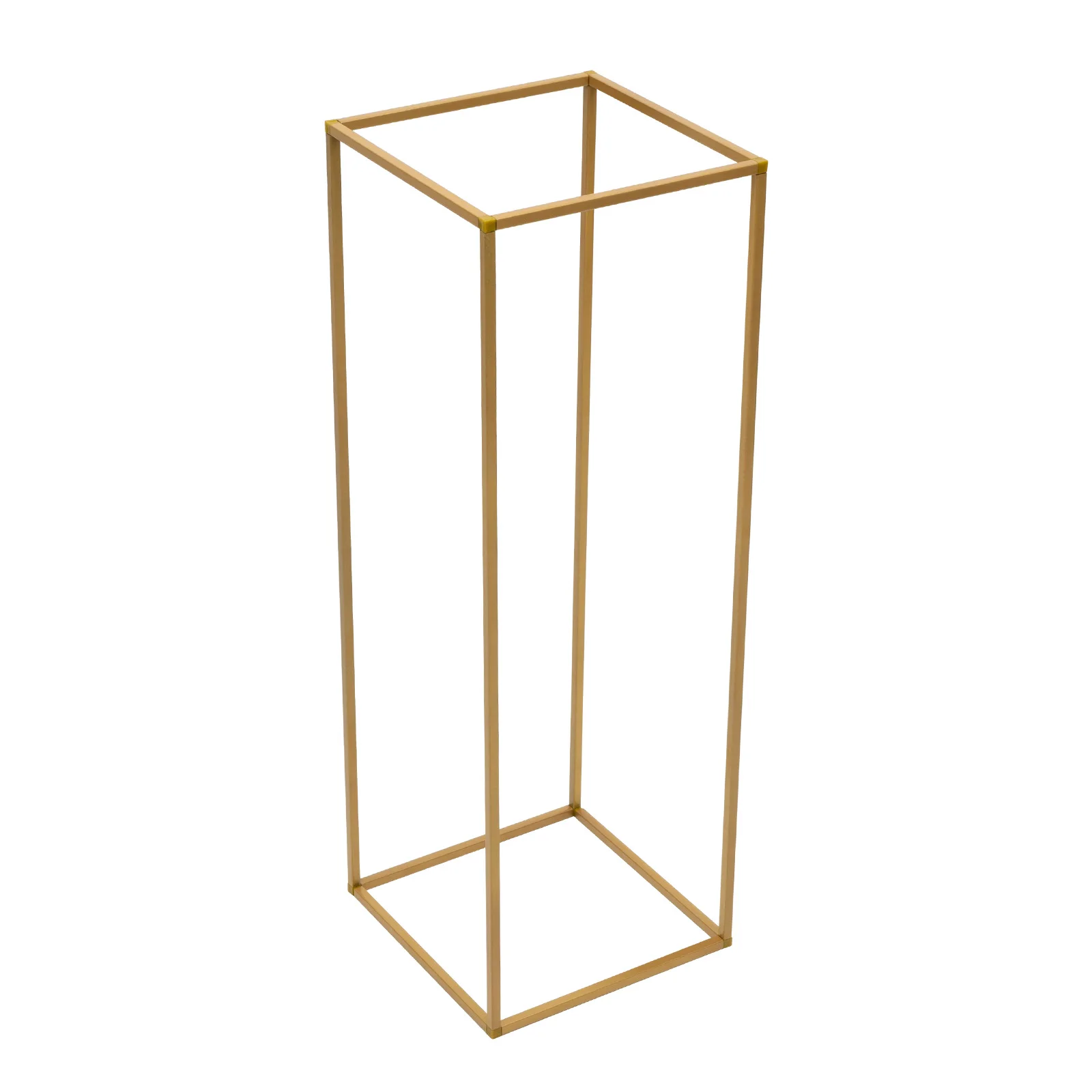 10 Stück Metall-Blumenständer Hochzeitstisch-Dekorationen 80 cm Hoch Geometrischer Goldener Hochzeits-Blumenvasenständer für Partys und Events – Detail 11