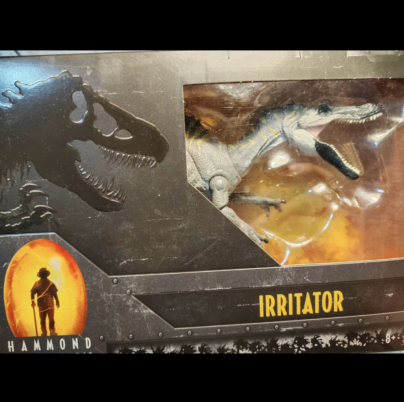 Figura de acción original de Jurassic World Hammond Collection, modelo Trex Baryonyx Velociraptor Jurassic Park, dinosaurio, juguetes para niños