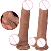 Realistic Dildo Skin Feeling Huge Penis Double Layer Silicone Dildos with Suction Cup for Women Masturbation Lesbain Sex Toy 1