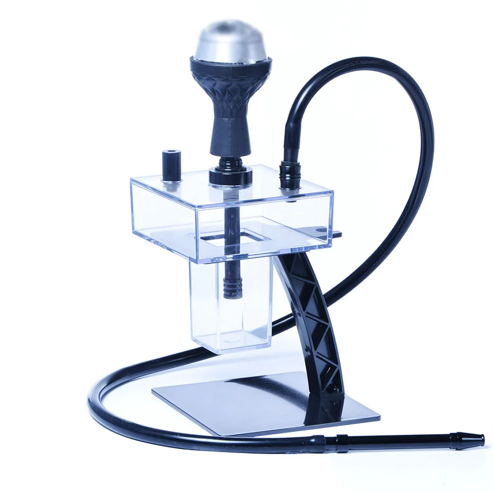 Acrylic Shisha Hookah Set with Silicone Hookah Bowl Smoking Water Pipe hookah accessories hookah set