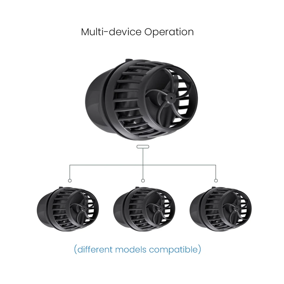 【安心の1ヶ月保証付き】Jecod DMP-30スマート造波ポンプ 新品 Jebao Jecod DMP-10/20/30/40 New Smart Bluetooth App Cordless Multi