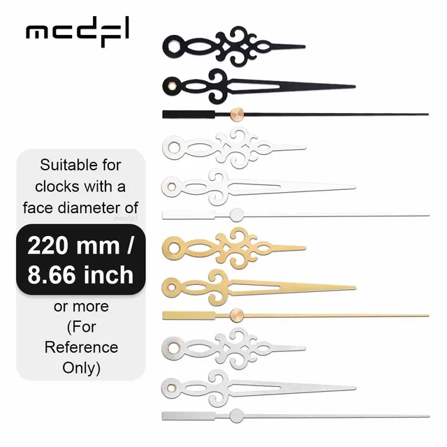 Mcdfl Fancy Clock Hands Spade A Nagyapa Számára Atomic Watch Motor Csere Tervek Készletkészletek Hobby Lobby Building Készlet