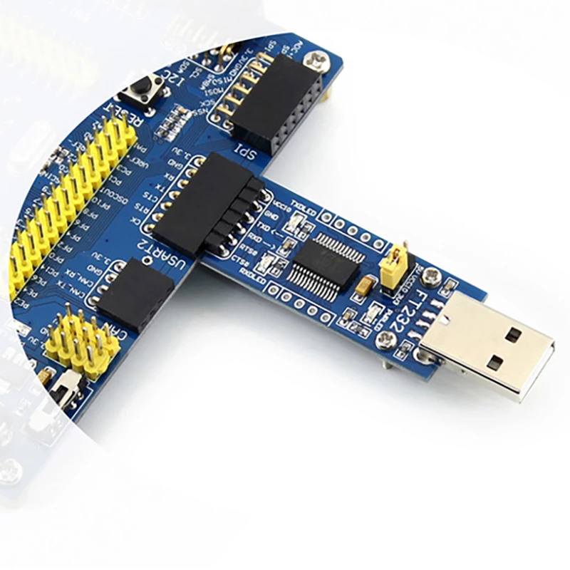 Waveshare FT232 USB UART Board USB To TTL FT232R FT232RL Serial Port Module Kit