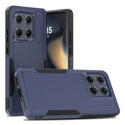 Durable Shockproof Protective Cover with New Armor Design for G Power 5G 2025 (NAVY)