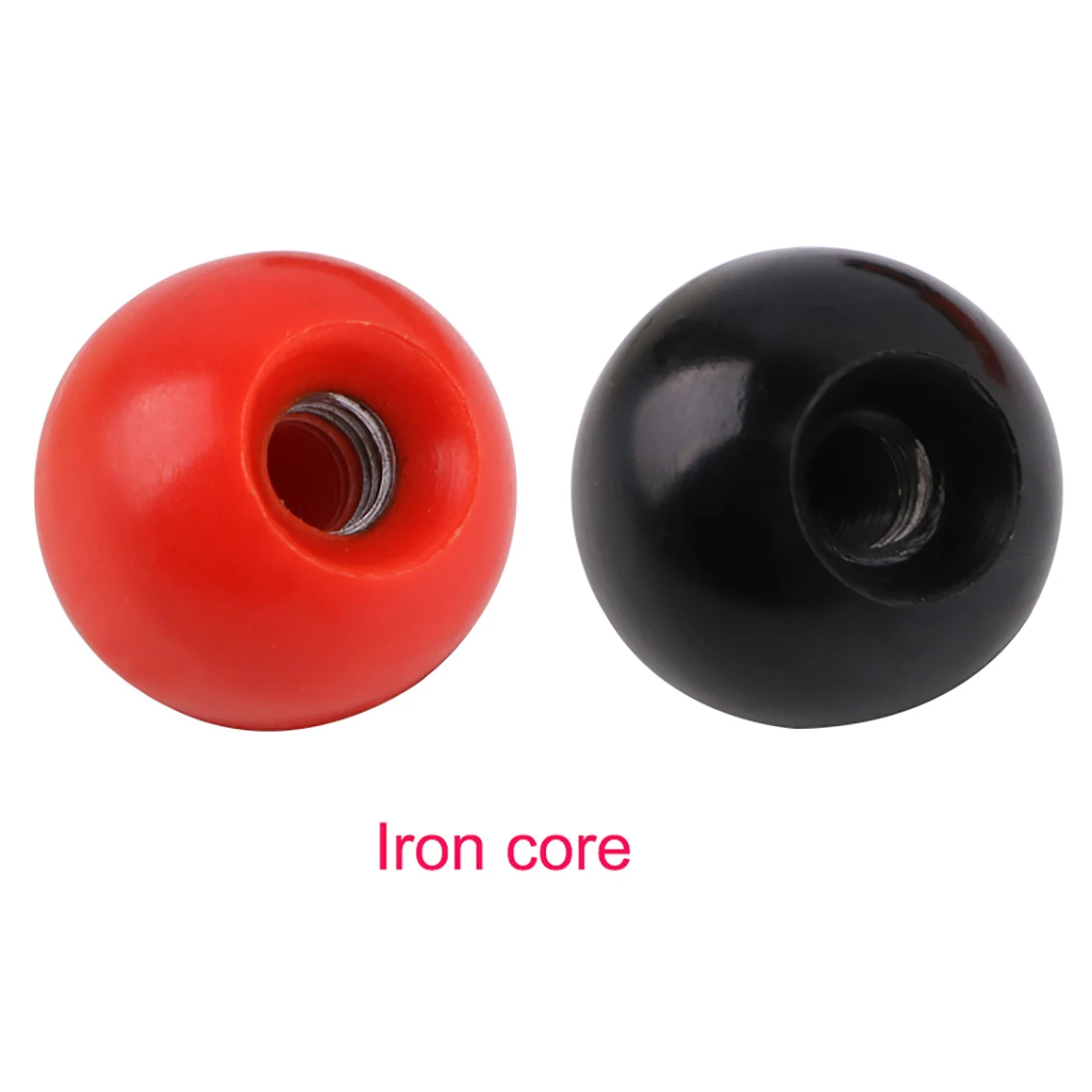 Bakelite Handle Ball Lever Knob M4 M5 M6 M8 M10 M12 Machine Tool Handball Red/Black Copper/Core/Bakelite Core/Iron Core