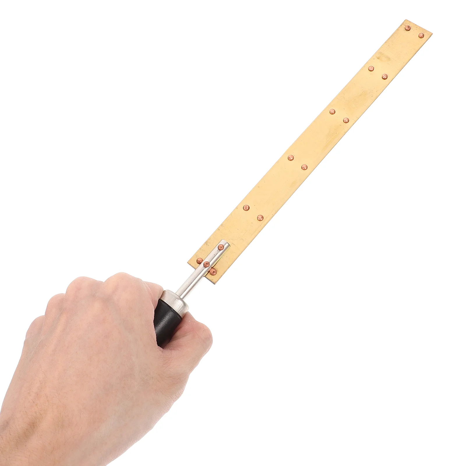 Bimetallic Strip Handle Thermal Expansion Teaching Aids Physics Lab Copper Iron Sheets Experiment Tools Educational Supplies