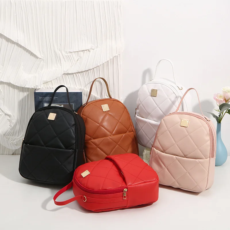 

Embroidered Backpack Ladies Bag Women's Bag Women's New Fresh and Sweet Small Backpack