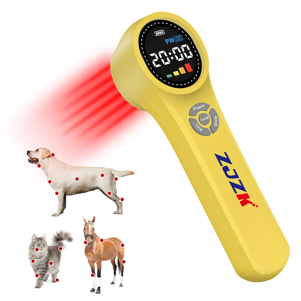 

ZJZK Near Infrared 810nm 980nm Medical Pet Physiotherapy Treatment Machine MLS Laser Therapy for Arthritis Cold Laser for Human