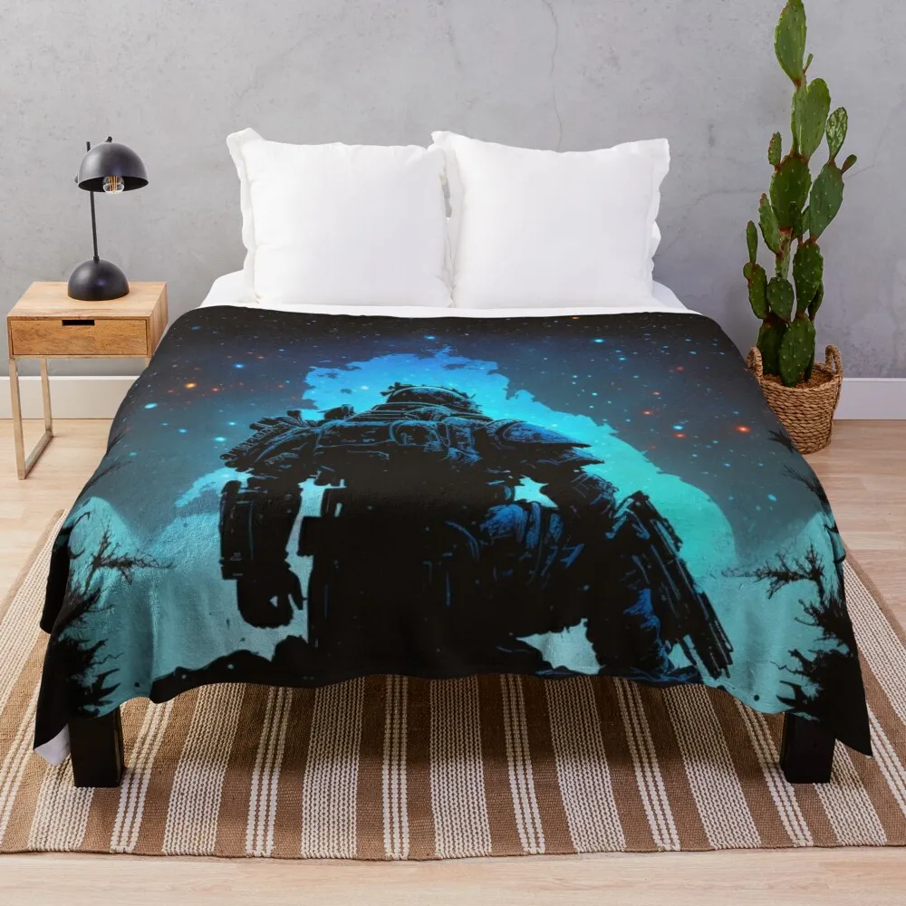 Una Coperta Marina Starry Night Space Coperte Morbide E Grandi
