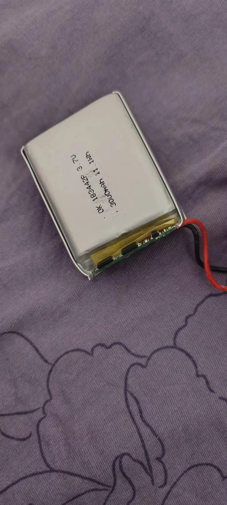 더 싼 내비게이터 3.7v-183442 폴리머 리튬 배터리, 3000mAh 청정기 발 용량 기계, 장난감 스피커 1.25