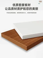 Modern and Simple Small Dressing Table Girly Style Integrated Multi-functional Dresser + Cabinet + Stool for Bedroom 5