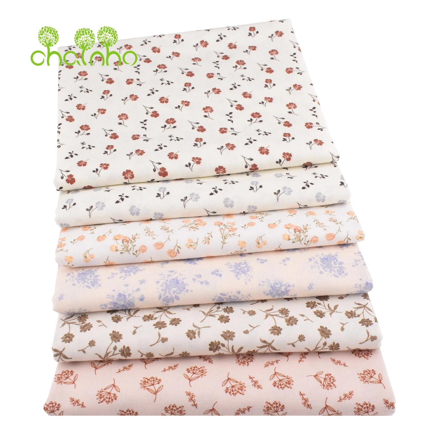 Chainho,Brushed Fabric,Cotton-Polyester,Reactive Dyeing,DIY Sewing Quilting Material For Cushion,Pillow,Sofa,Tablecloth,25MM9