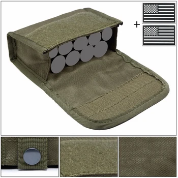 Borsa per accesso rapido all'attrezzatura, borsa portaoggetti con sistema MOLLE universale ad apertura rapida, adatta per la caccia all'aperto e altri scenari