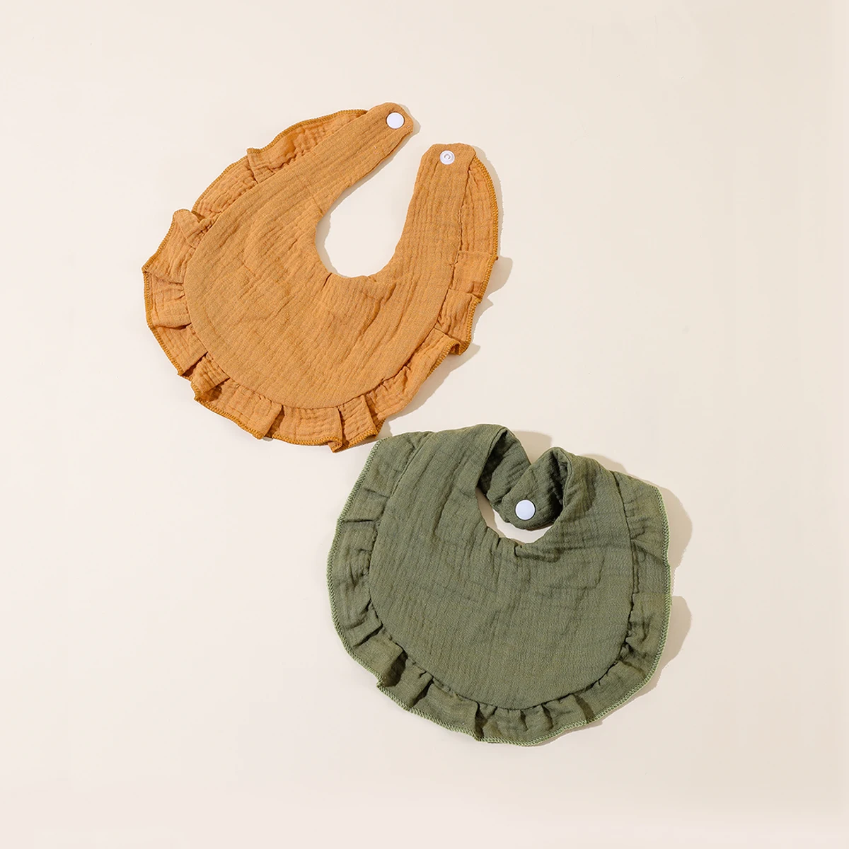 Doppelseitiges Baby Lätzchen Baumwolle - Spucktuch Für Neugeborene