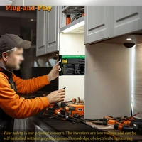 Y & H MPPT Micro-onduleur à liaison au réseau 300W 350W 500W 600W 700W système de liaison au réseau solaire pour entrée domestique sortie DC18-60V AC110V 240V 4