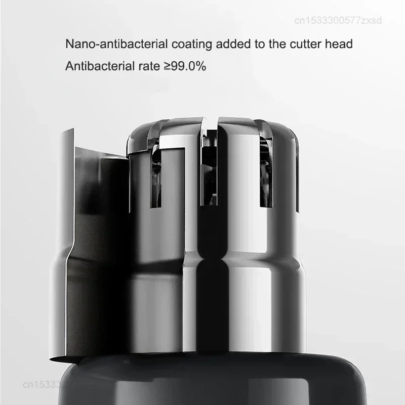 Xiaomi Mijia Electric Nose Hair Trimmer Removable Antibacterial Blade Hidden Protective Cover IPX5 Waterproof Travel Men Tool 3
