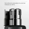 Xiaomi Mijia Electric Nose Hair Trimmer Removable Antibacterial Blade Hidden Protective Cover IPX5 Waterproof Travel Men Tool 3