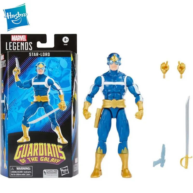 

Hasbro Authentic Marvel Originals Star-Lord Movie & Anime Peripherals CollectiblesChildren's Gifts Movable Characters Model Toys
