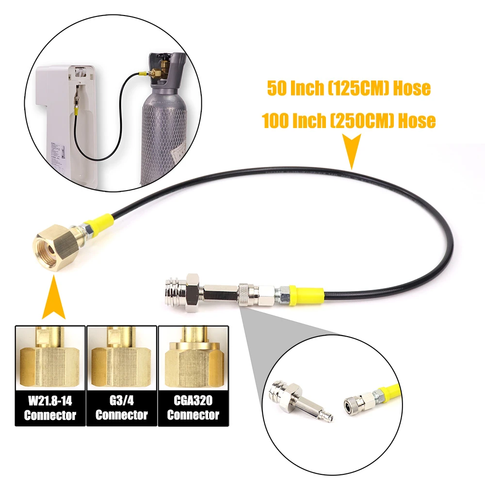 Soda Club SodaStream Fizze (Blue Cylinder Type) To External Co2