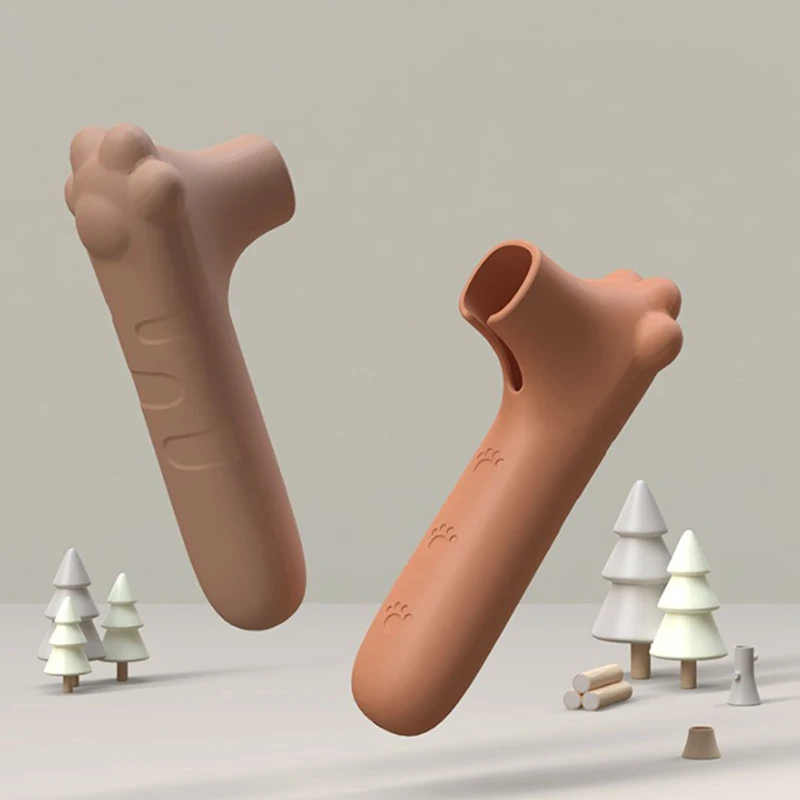 고양이 발 문짝 손잡이 벽 충돌 방지 패드, 노크 방지,  선물, 어린이 감소 안전 문짝 손잡이, 도매 실리콘 슬리브