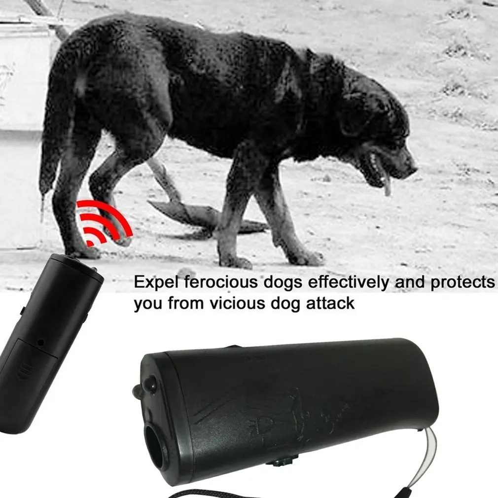 Pet Dog Repeller 3 In 1 Pet Dog Repeller Handheld Ultrasonic Anti Bark Barking Dog Training Device Repeller Control Trainer Device Anti Barking