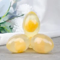 Natural Organic Collagen Egg Soap Wholesale Collagen Handmade  Face Bath Soap Bar 80g Savon Eclaircissant  Sabun 2