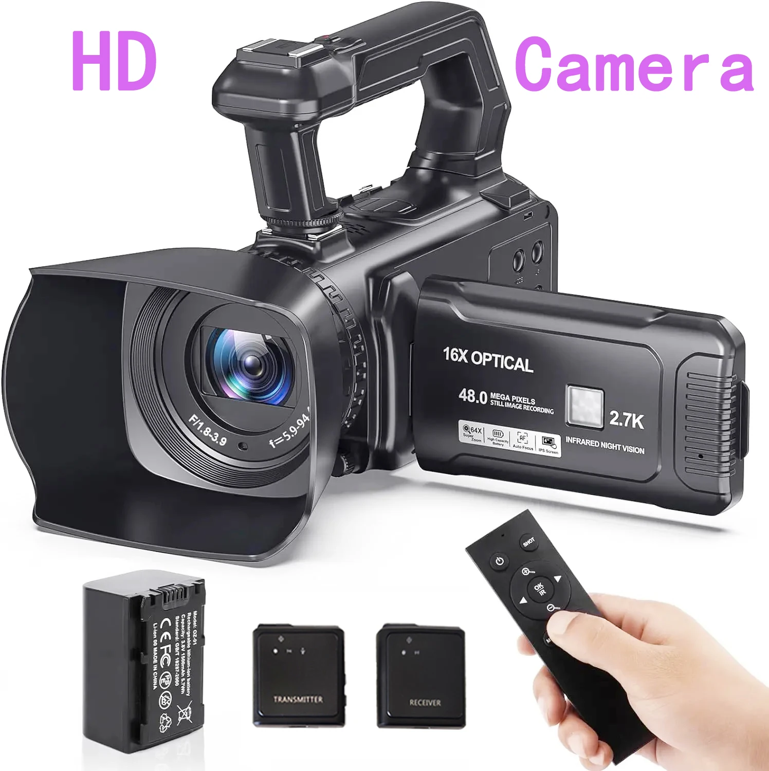 4K YouTube Streaming Camera with Touchscreen 1