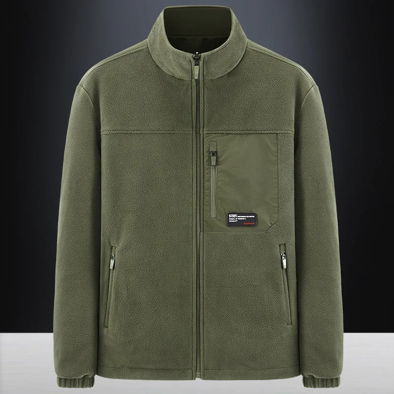 Men's Knitted Coat Cold Jackets Winter Sports Sweat-shirts Mens Overcoat Style Clothing Down Light Man Sweatshirt With Zipper