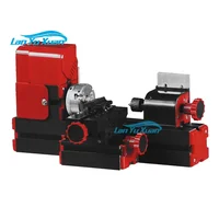8 In 1 Mini Multipurpose Machine 12VDC 24W 2A 20000r/min Metal Wood Lathe Drilling Sanding Turning Milling Sawing Machine 1