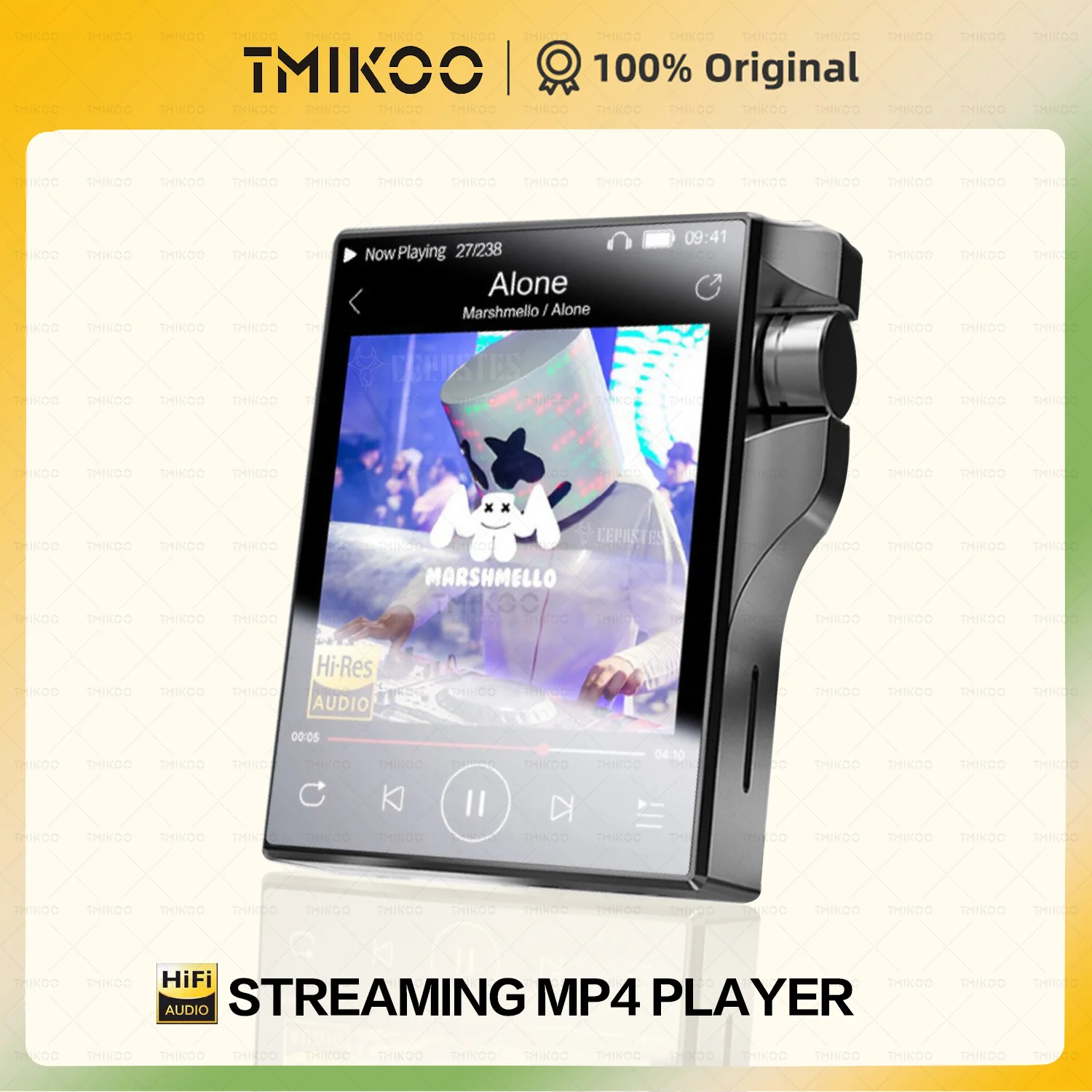 HiFi MP3 Player with Bluetooth, Portable Digital Music Player, DSD