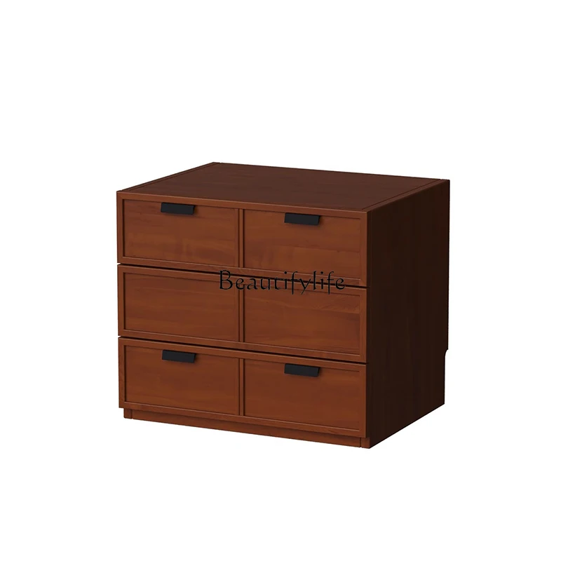 

Retro Carmen Cabinet Combination Solid Wood Dining Edge Cabinet
