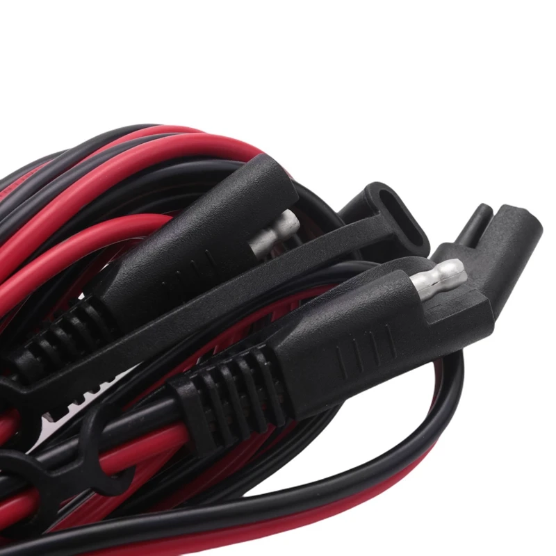 SAE to SAE 익스텐션 케이블, 빠른 연결 분리, SAE 전원 커넥터 케이블, 와이어 하네스 14AWG, 2X, 15 피트