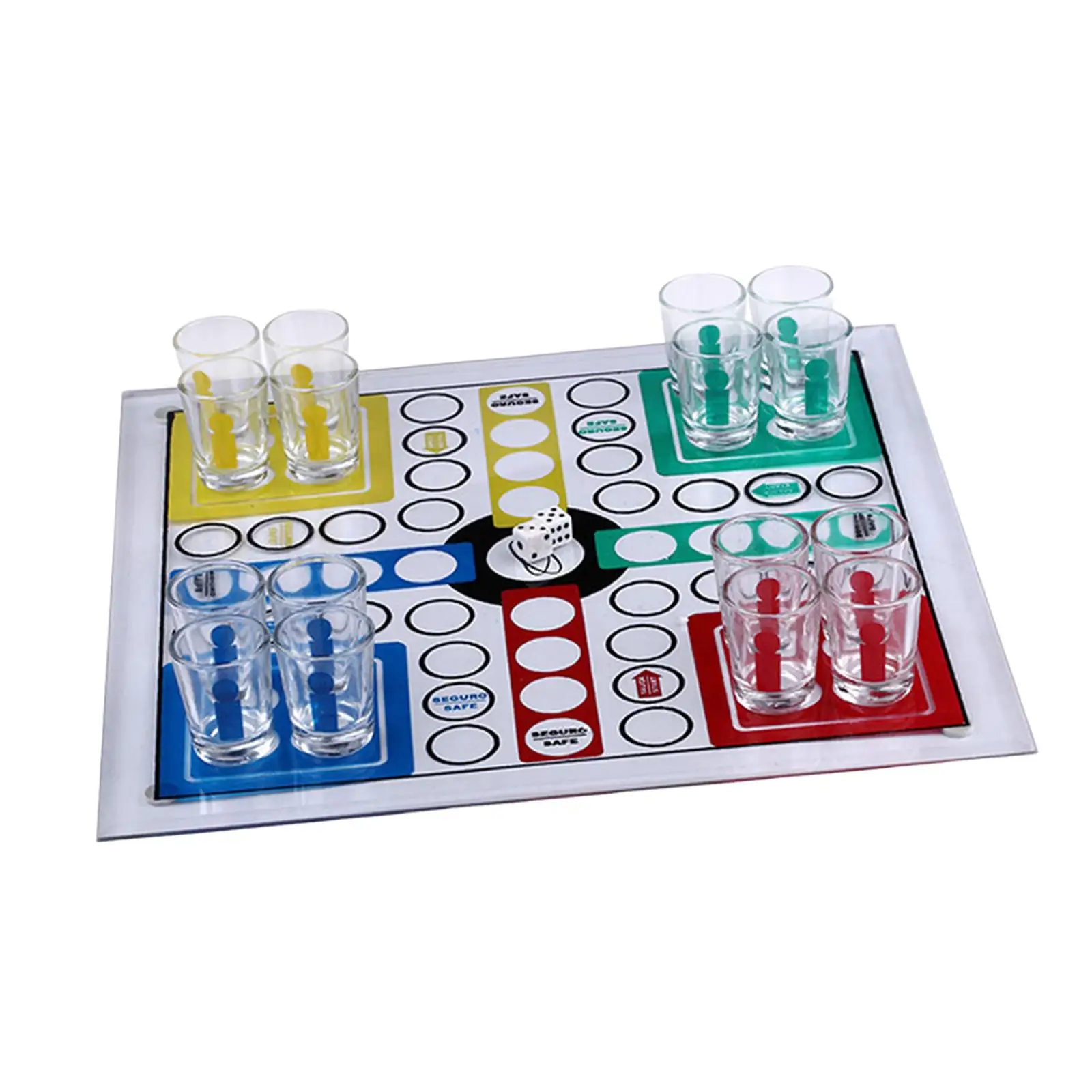 Wine Cup Flying Chess Chess Game Novelty Family Fun Game Toys Table Games for Party