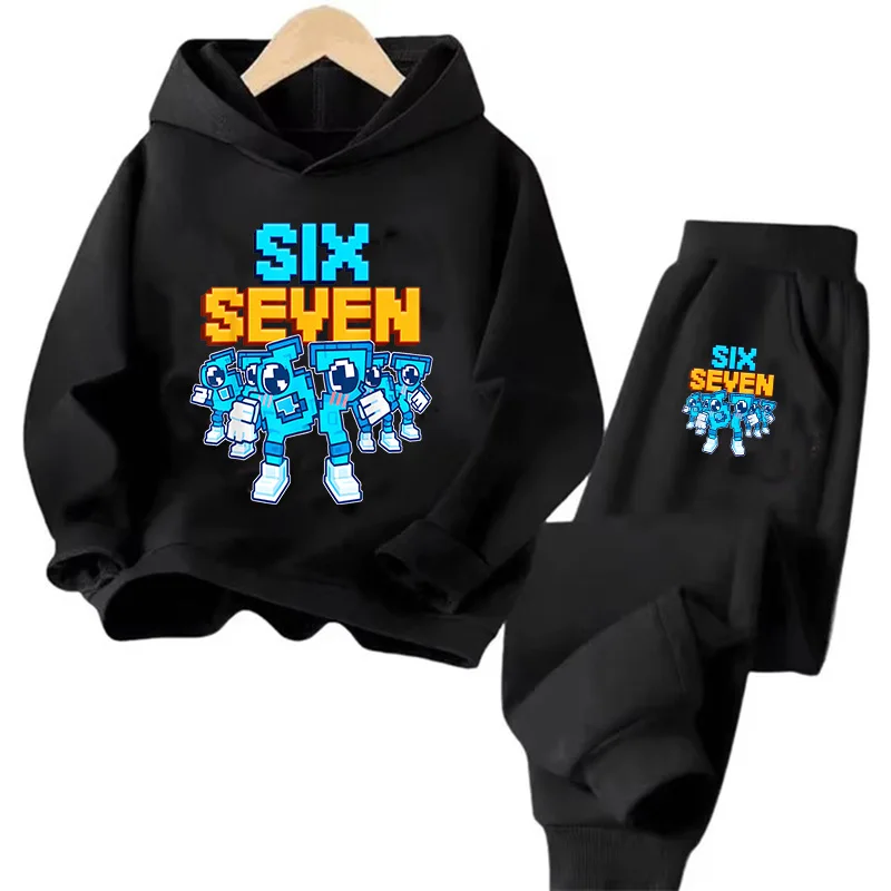 أطقم هوديز للأطفال بطباعة ست سيف سيفت، بتصميم إيطالي مستوحى من Brainrot، بدلة رياضية للأطفال 67، سترة كورية للبنات والأولاد