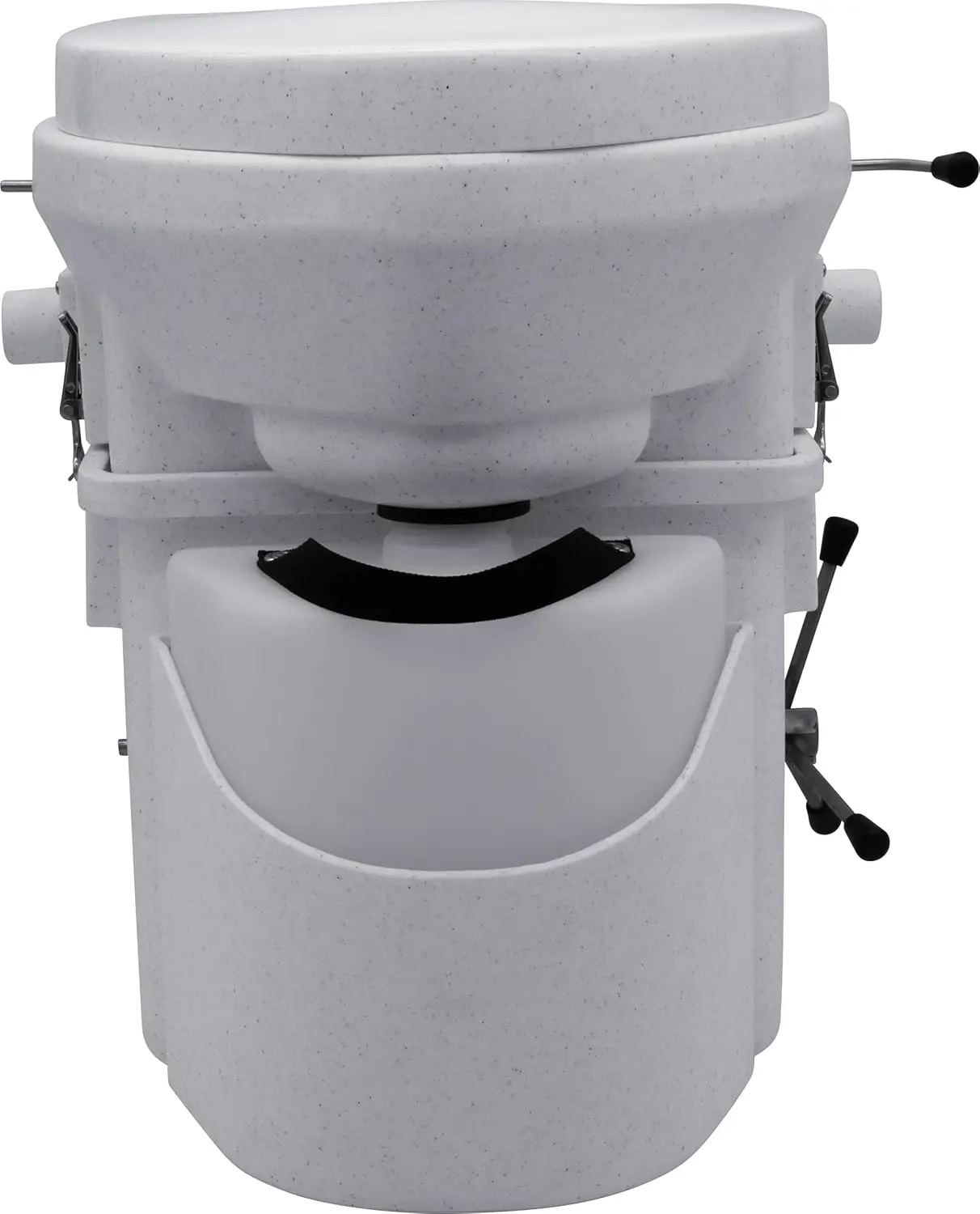 Self Contained Composting Toilet with Close Quarters Spider Handle Design Easy To Install By Any Reasonably Handy Person 4