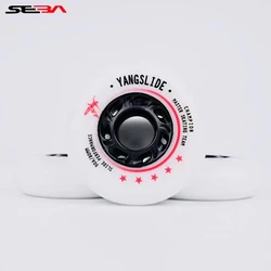 YOUNGSLIDE MST 90A Sliding Wheels for SEBA FSK Slide Skating Drift Shift Roller Inline Skates Tires 90A 72mm 76mm 80mm 8pcs