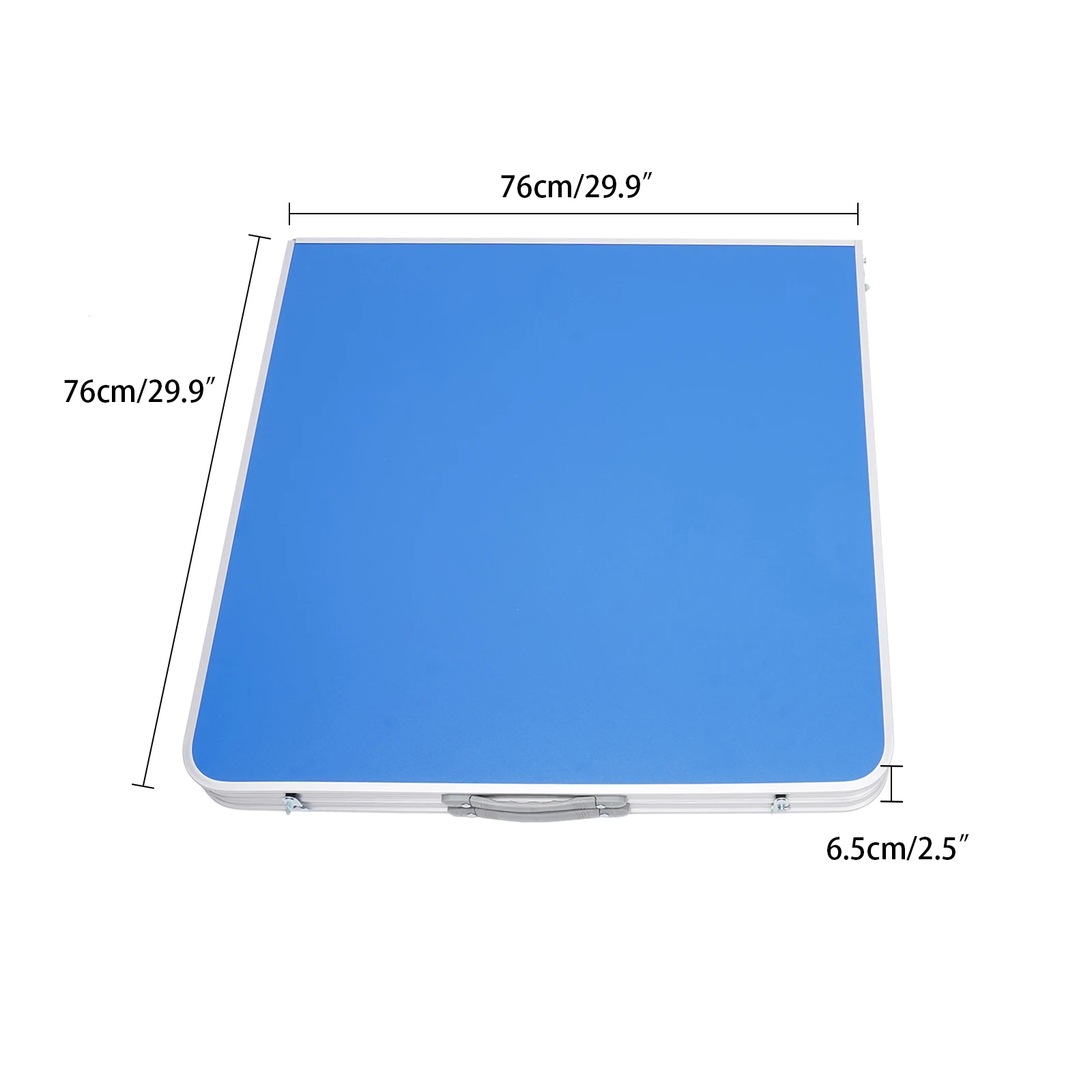 Zusammenklappbarer Ping-Pong-Tischtennistisch, komplettes Set mit Netz, Bällen, Schlägern – multifunktional für Familienkinder im Innen- und Außenbereich – Detail 6