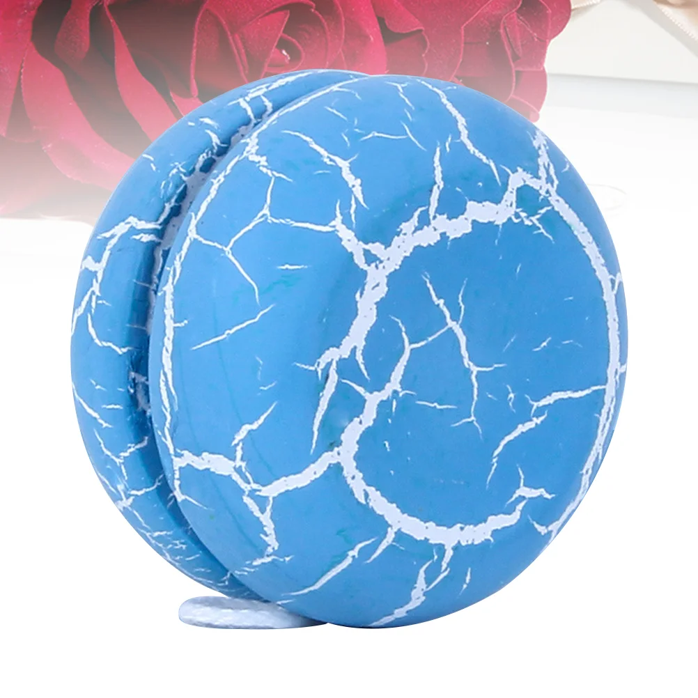 

Wooden, Responsive Yoyo, Auto Return, Intermediate Level, Blue Crackle Wood Yoyo Toys for Beginner Yoyos Playset