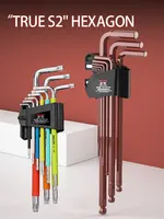 L Type Hand Tools Kit Allen Key Set Hex Wrench Screwdriver Set Hexagon Spanner Universal Ball End Torx Star Keys Tool 1
