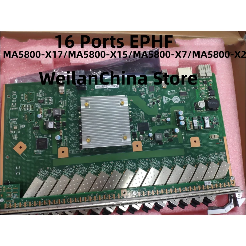 Original 16 Ports EPHF Interface Board PON EPON Card with SFP Modules PX20+/++ OLT MA5800-X2/MA5800-X15/MA5800-X17/MA5800-X7 original 16 ports ephf interface board pon epon card with sfp modules px20 olt ma5800 x2 ma5800 x15 ma5800 x17 ma5800 x7