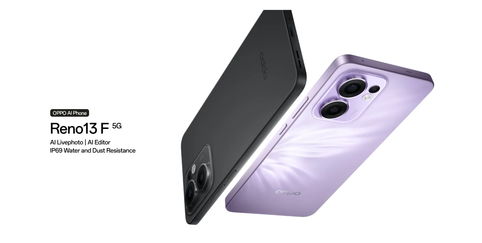 Global Version OPPO Reno13 F 5G AI Smartphone Snapdragon 6