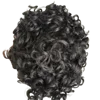 Toupee PU 0.04mm for Men Curly Wave Human Hair Natural Wigs Hair Replacement System for Men Reverse Half Buckle Process(8x10) 2