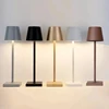 Lampada da tavolo ricaricabile Usb Cordless dell'hotel lampada da tavolo con interruttore tattile impermeabile Poldina per camer 3