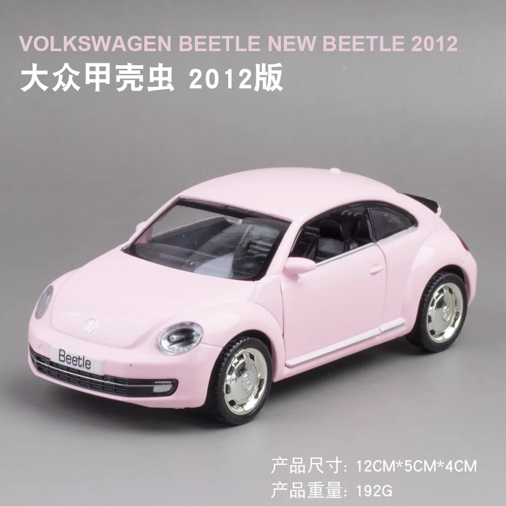 1:36 Pink Mercedes Benz BMW Porsche Alloy Sports Car Series Model Decoration Children's Toy Gifts 5