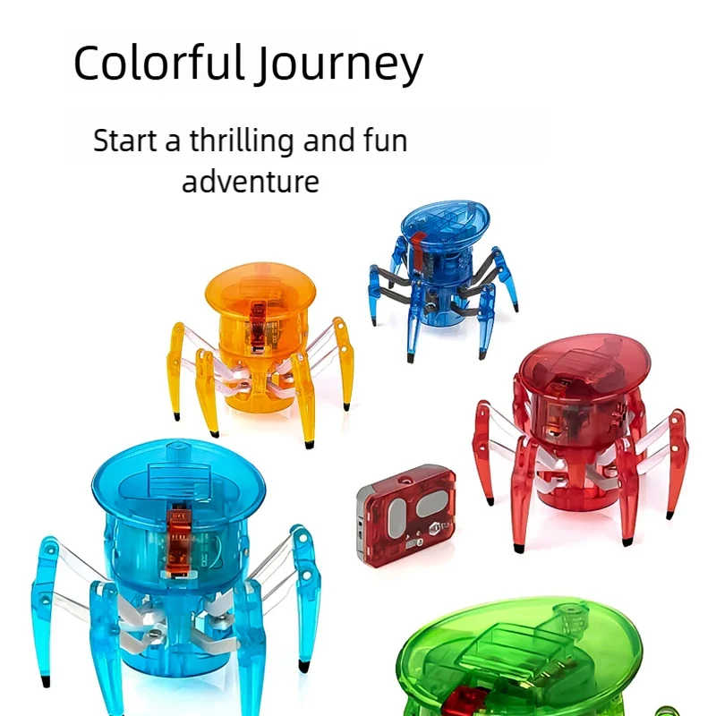 HEX BOTS Remote Control Spider, Robot Insect Toys for Kids, Adjustable Robotic Spider Figure 5