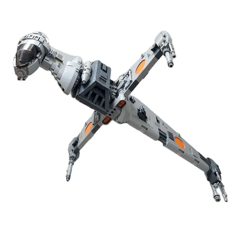Eske Kouri 05045 18137 B-Wing Fighterstar X-Wing Minifig Building Blocks Scala Astronave Intercepter Fighter Regali Di Natale Moc