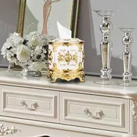 1PC circular tissue box living room cylindrical roll paper box cylindrical hollow roll paper box desktop tissue storage box 1