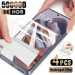 Premium Hydrogel Film Screen Protector Set - Pack of 4 - Hydrogel Film