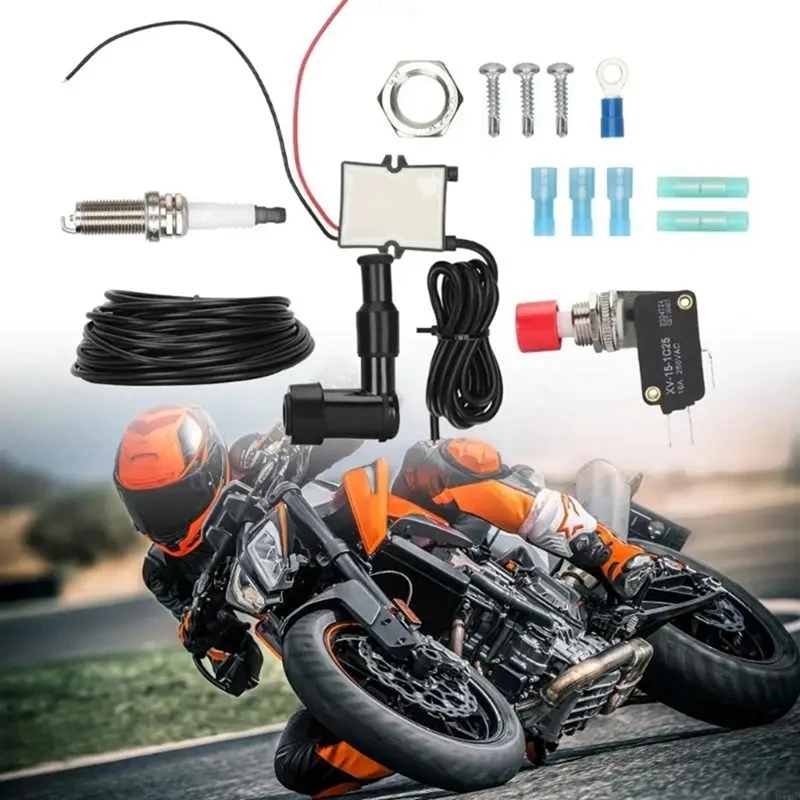 A85E-Single Flamethrower Exhaust Flame Kit For Car Motorcycle BFTKAFK-Single Flame Thrower Accessories
