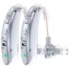 Rechargeable Digital Hearing Aid Adjustable Tone Best Sound Amplifier Portable Deaf Elderly BTE Hearing Aid 1